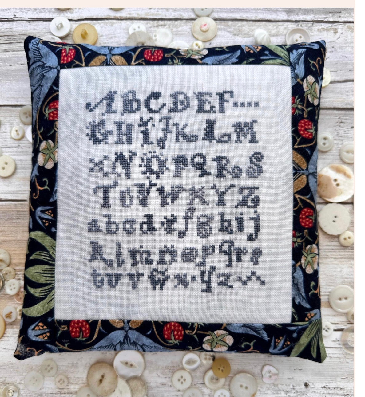 Blue Alphabet- Lucy Beam - 2026 Needlework Marketplace PREORDER