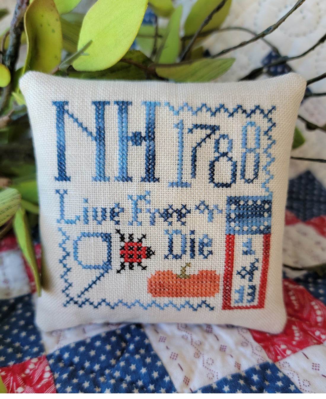 18th New Hampshire Statehood Splendor Series - Thread Milk Design