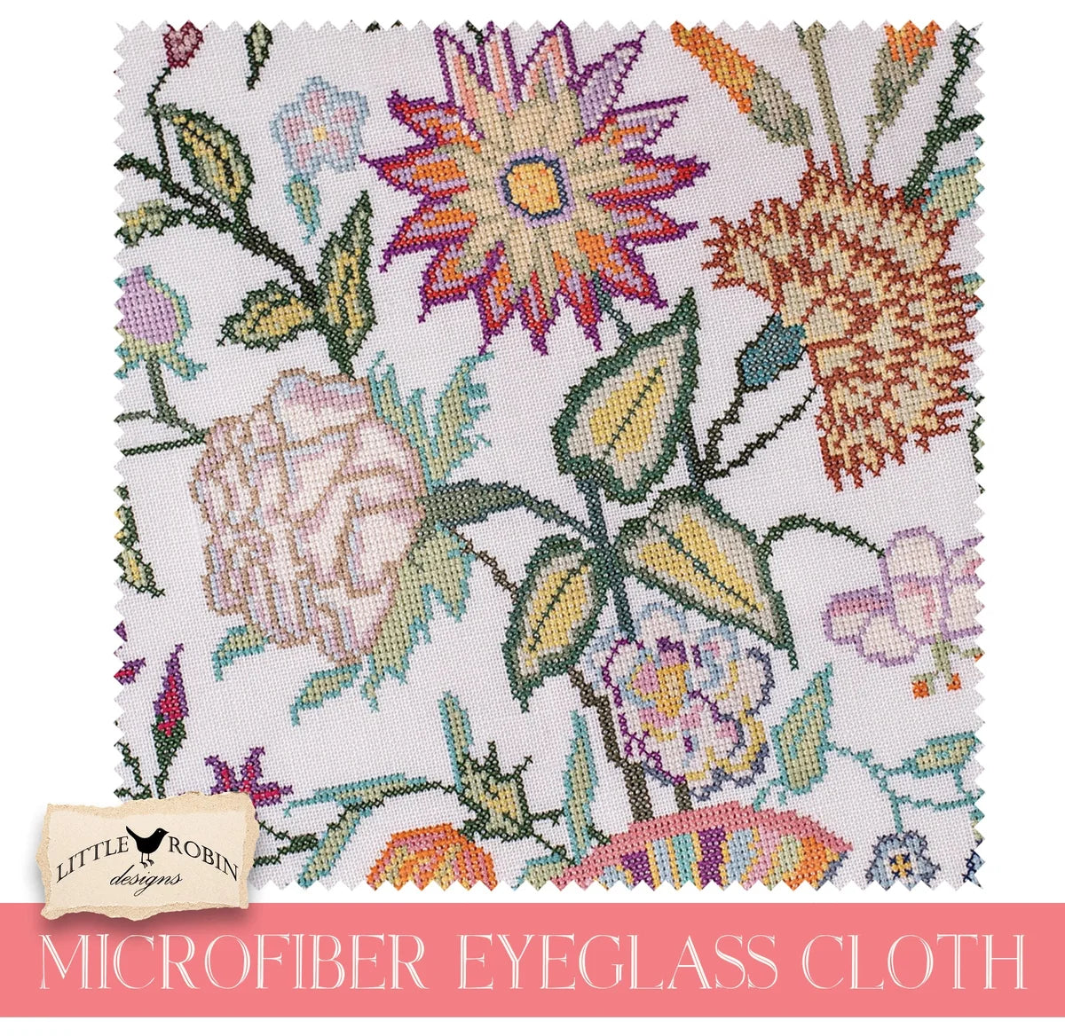 MICROFIBER EYEGLASS CLOTH
- Little Robin Designs - 2026 Needlework Marketplace PREORDER