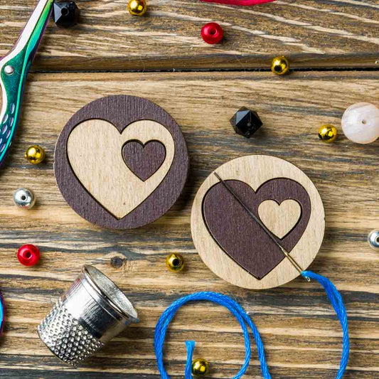 Heart Magnetic Needle Minder