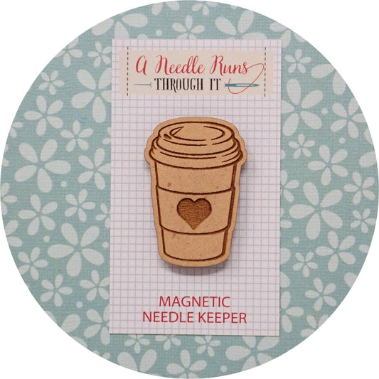 Coffee Cup needle minder