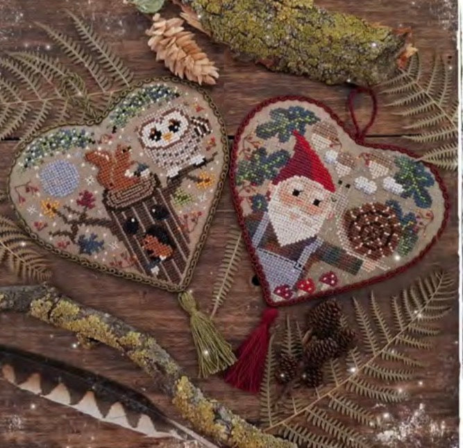 Hearts Of The Wood (Collaboration with Stitch In Harmony) - Fairy Wool In The Wood - 2026 Needlework Marketplace PREORDER