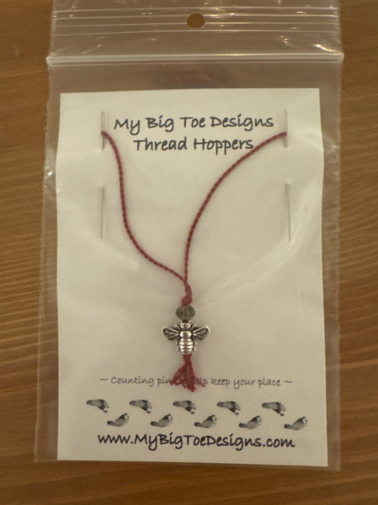 Bee Thread Hoppers - My Big Toe Designs