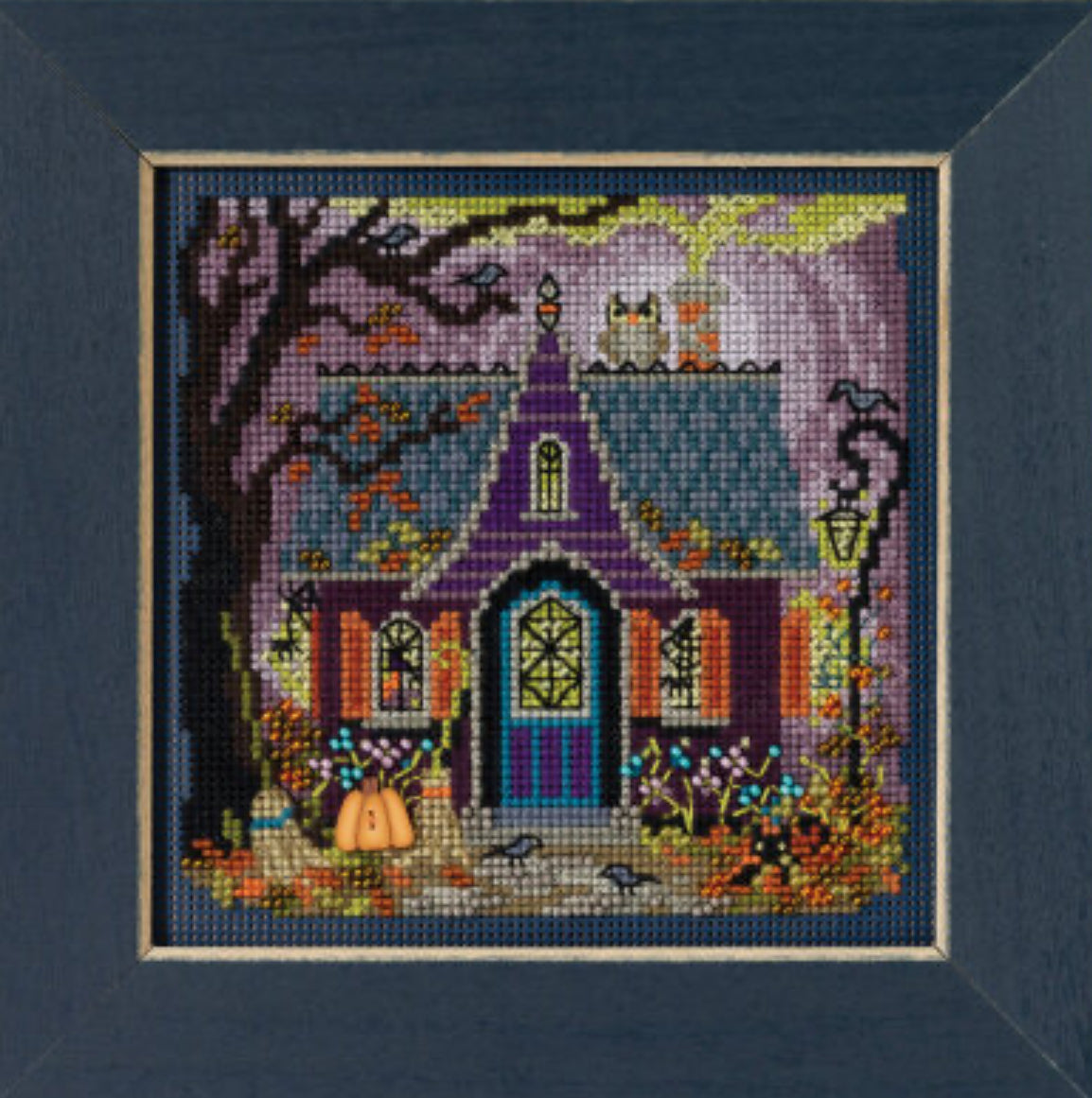Haunted Cottage Beaded Cross Stitch Kit - Mill Hill
