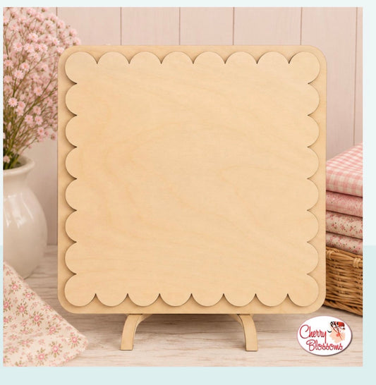 Berry Sweet Wooden Backer - Cherry Blossoms