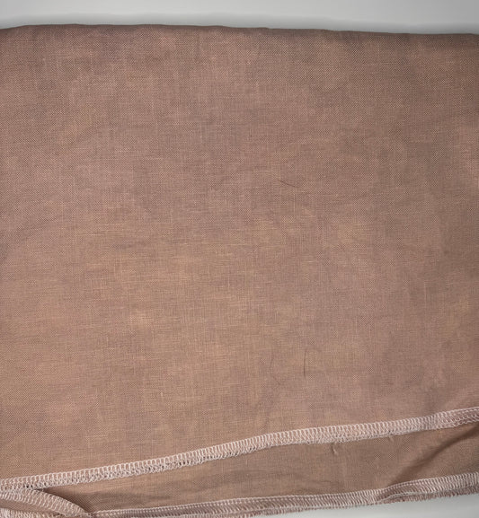 46 Count Newcastle Linen - Baked Clay - Fox and Rabbit