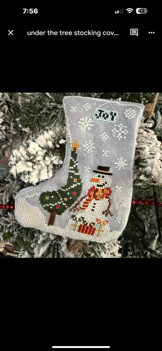 Under The Tree Stocking - Romy’s Creations