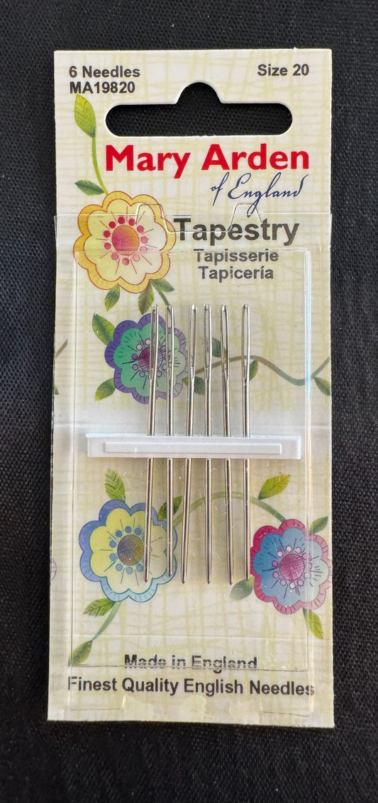 Size 20 Mary Arden Tapestry Needles