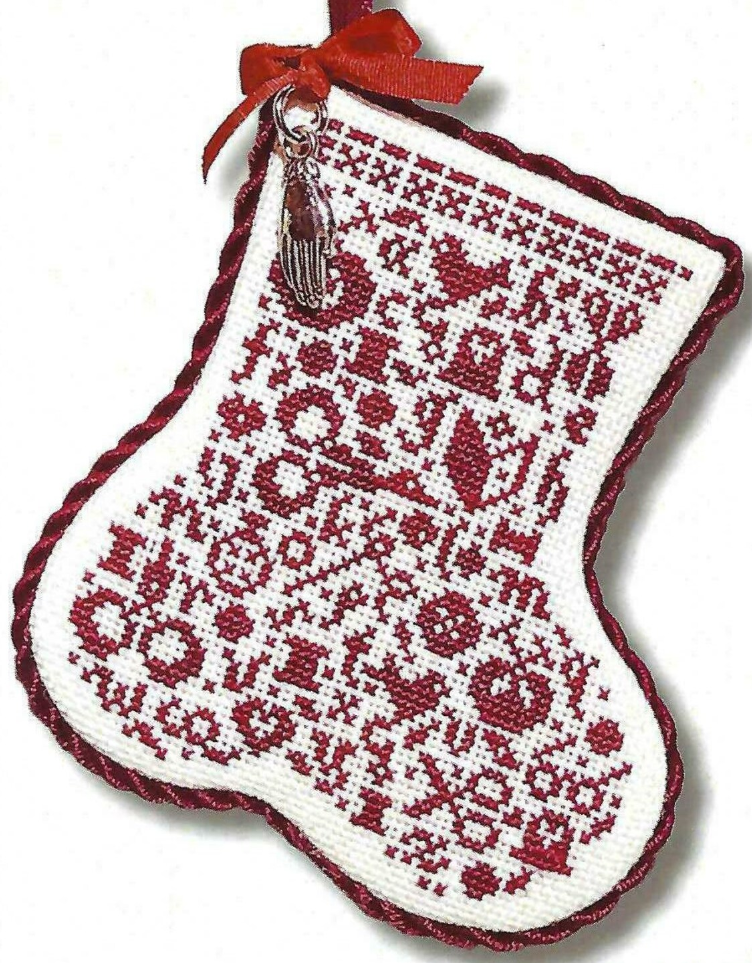 A Sticher's Stocking - JBW Designs