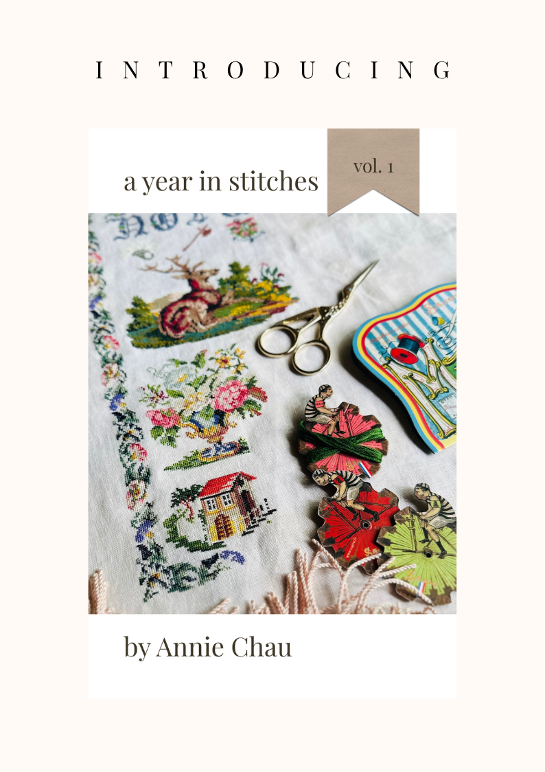 A Year in Stitches Vol. 1 Zine by Annie Chau