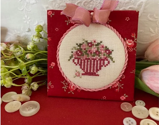 An Ode To Red Cross Stitch Kit - JBW Designs
