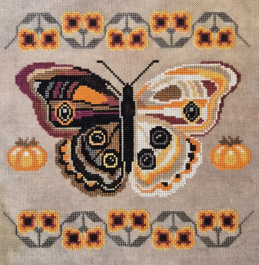 A Study in Persimmon - The Artsy Housewife - 2026 Needlework Marketplace PREORDER