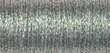 Silver (4/001HL) - #4 Very Fine Metallic Braid - Kreinik