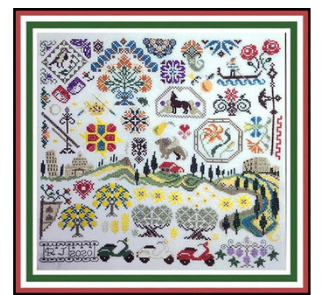 Quakers in Italy - Tempting Tangles Designs