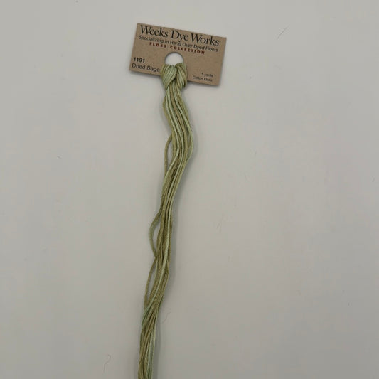 Dried Sage (1191)- Weeks Dye Works