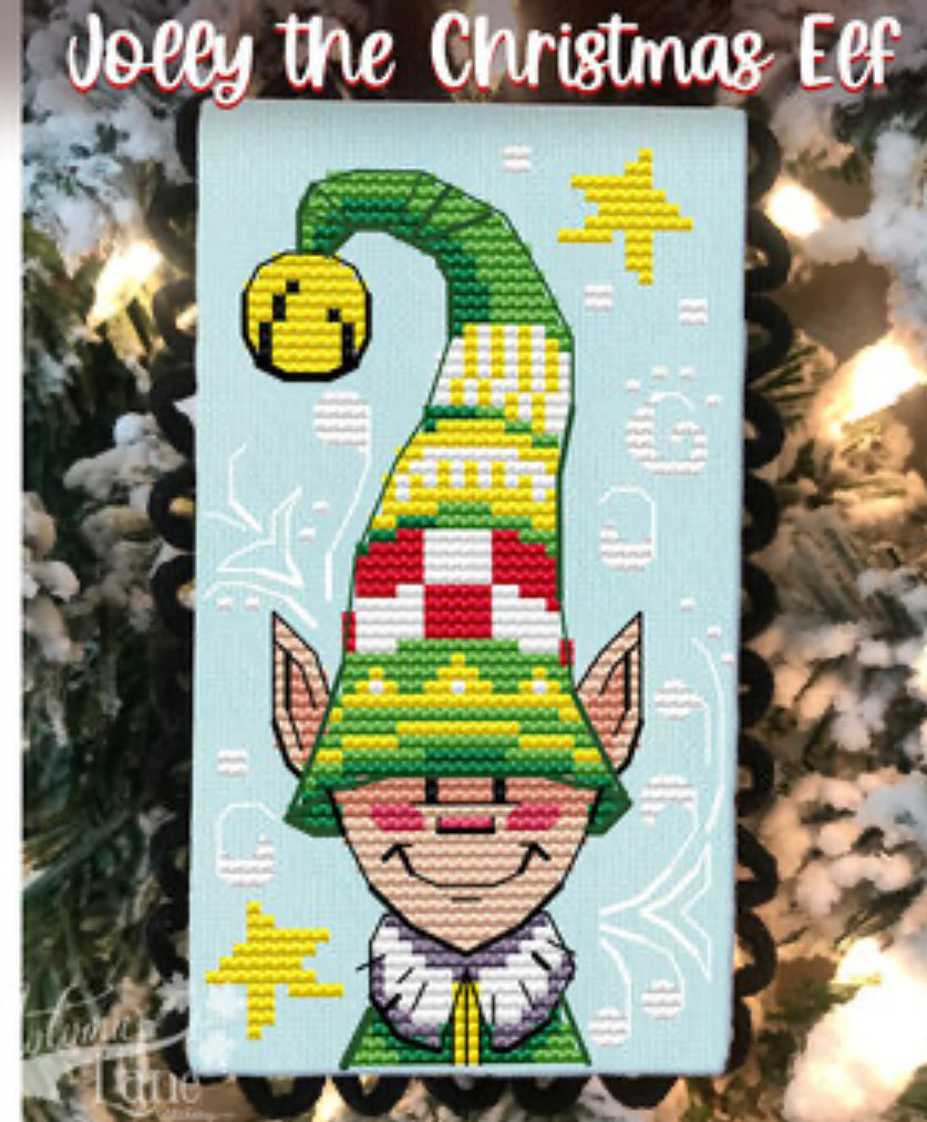Jolly the Elf - Autumn Lane Stitchery