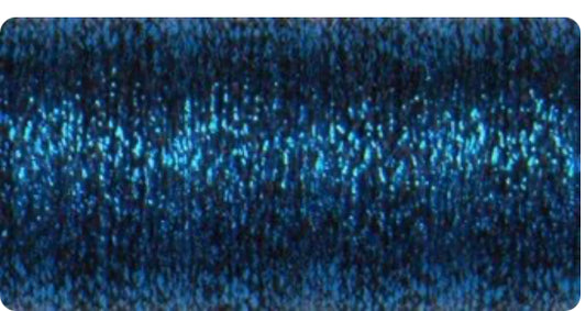 Sapphire (051HL) - #4 Very Fine Metallic Braid - Kreinik