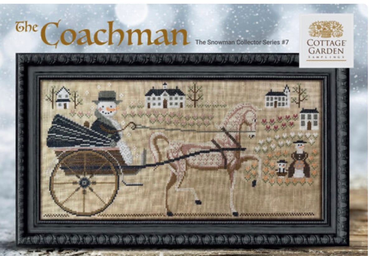 The Snowman Collector Pt 8 - The Farmer - Cottage Garden Samplings