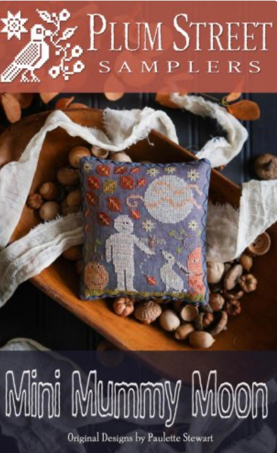 Mini Mummy Moon - Plum Street Samplers
