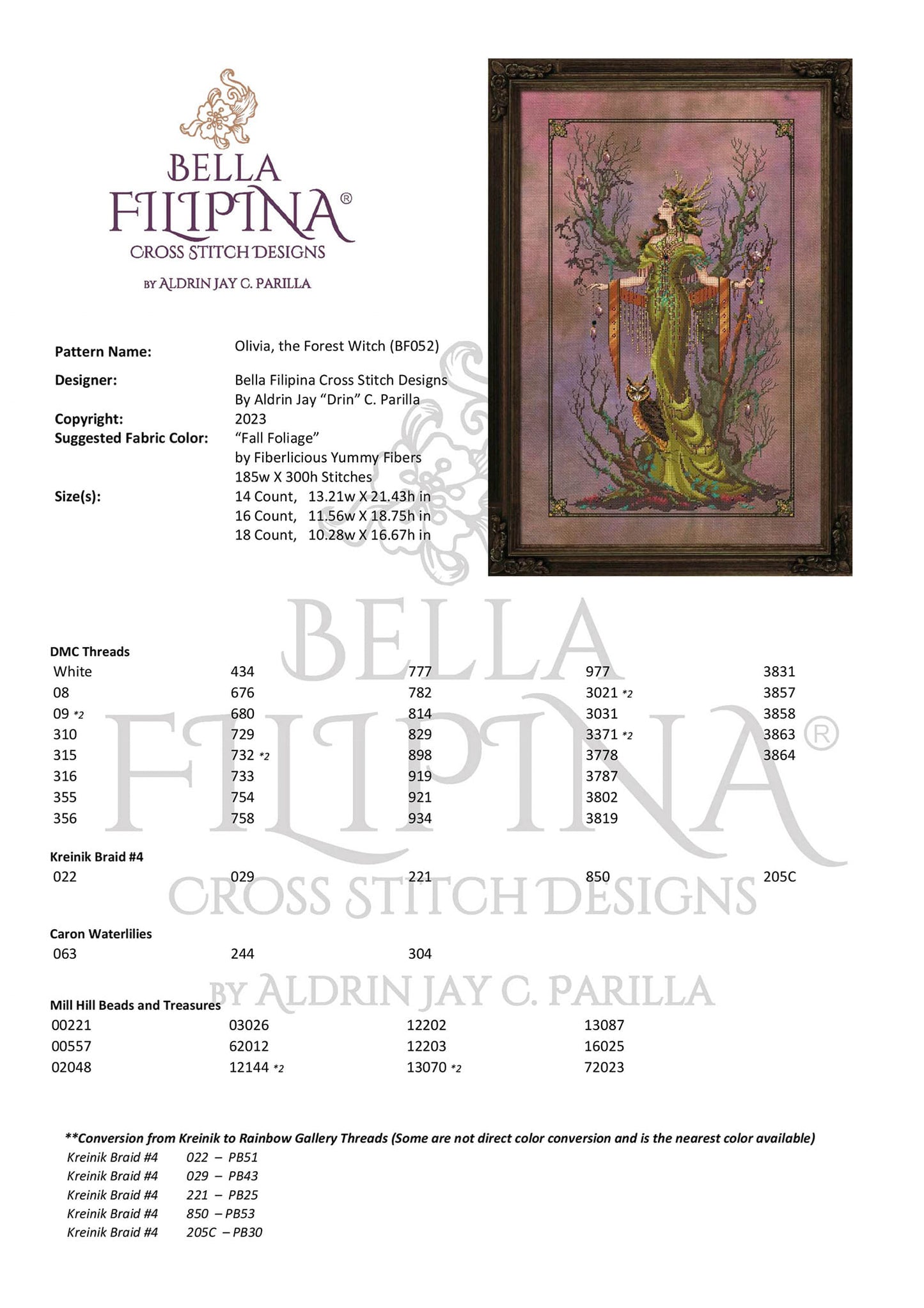 Olivia, The Forest Witch - Bella Filipina