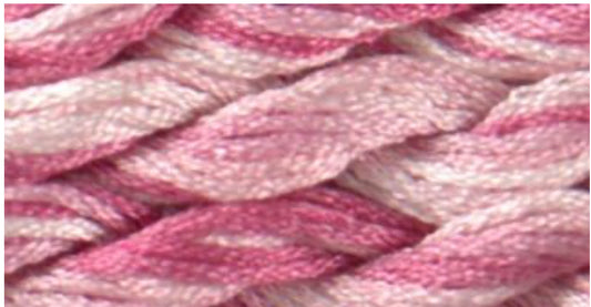01 Raspberry Ripple - Stranded Silk from Dinky Dyes