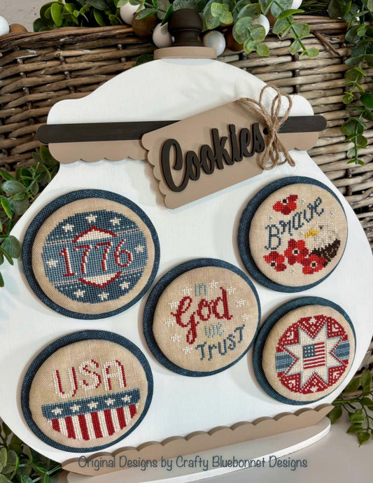 Baked Fresh: Patriotic Cookies - Crafty Bluebonnet