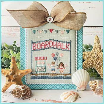 Boardwalk Sign - Beach Boardwalk Series - Cottage Country Needleworks