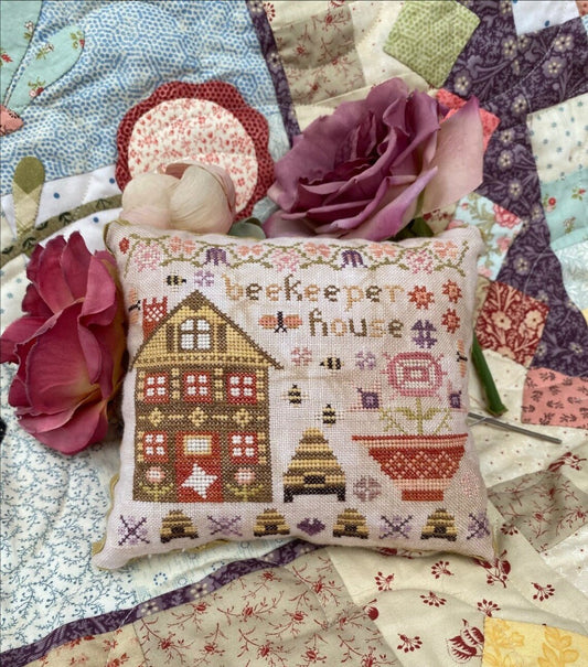Beekeeper House - #2 of 9 in the Houses on Wisteria Lane Series - Pansy Patch Quilts and Stitchery