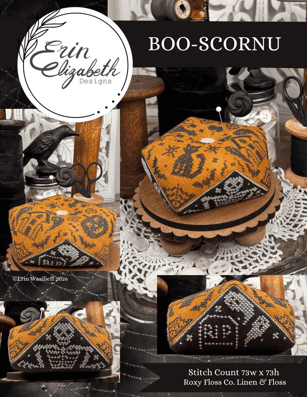 Boo-scornu - Erin Elizabeth - 2026 Needlework Marketplace PREORDER