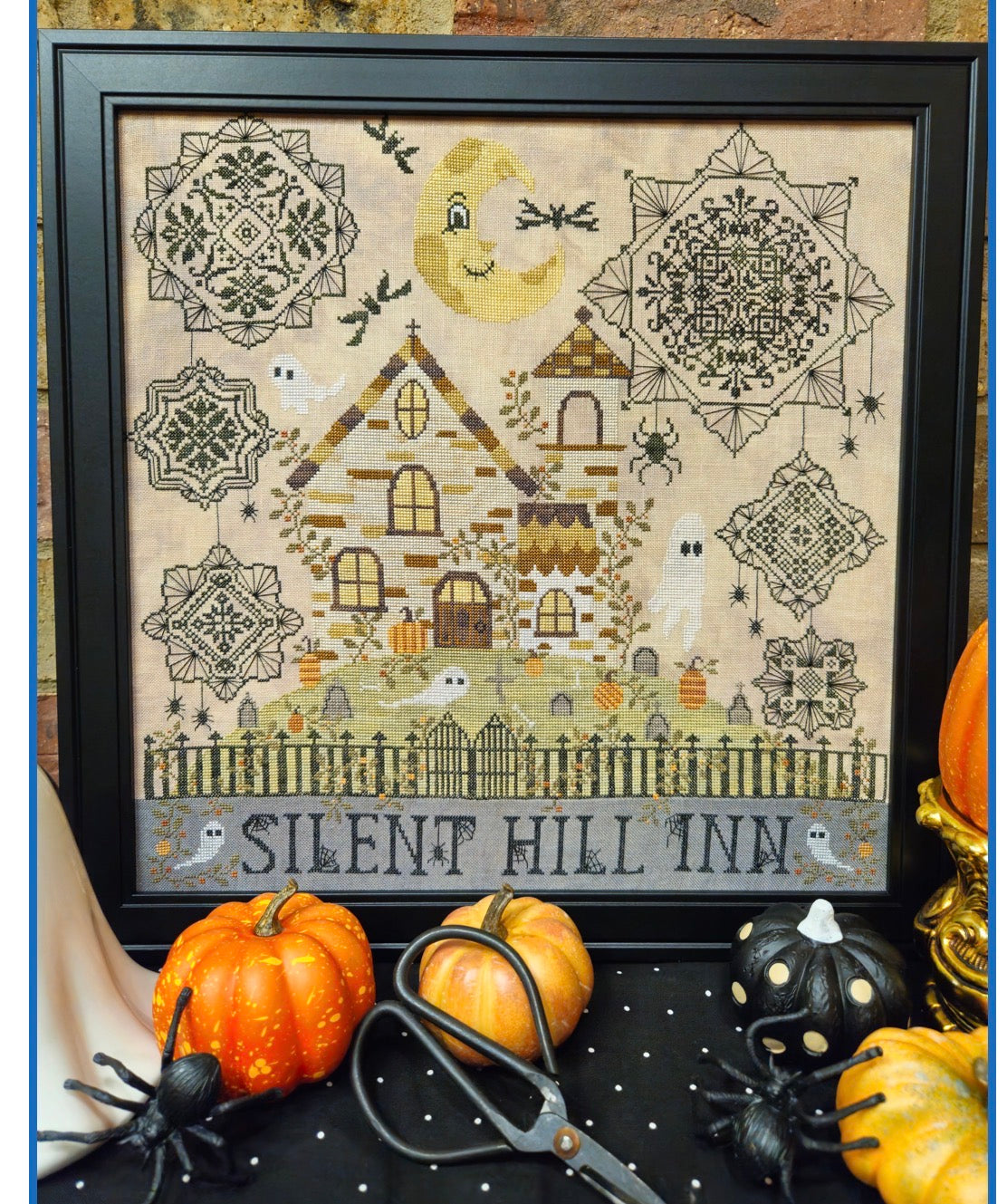 Silent Hill Inn - Quaint Rose Needlearts - 2026 Needlework Marketplace PREORDER