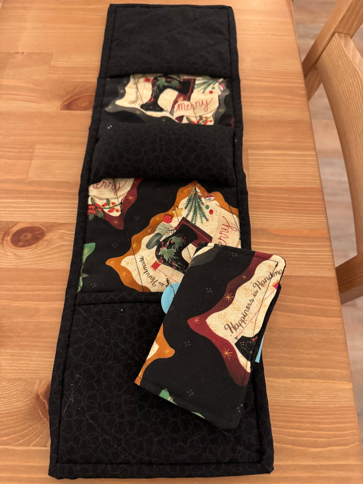 Happiness is Handmade Arm Chair Caddy
