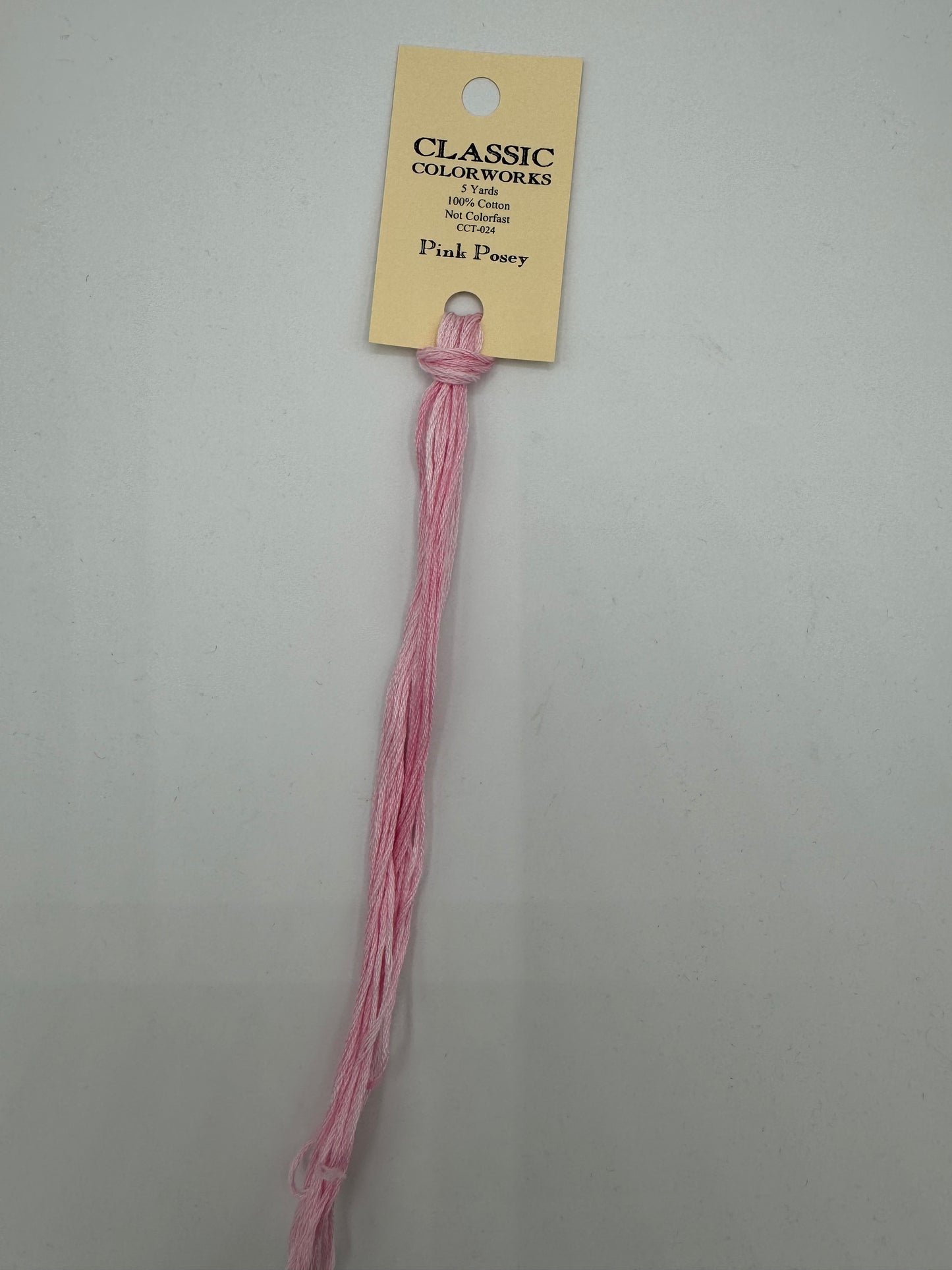 Pink Posey - Classic Colorworks Cotton Floss