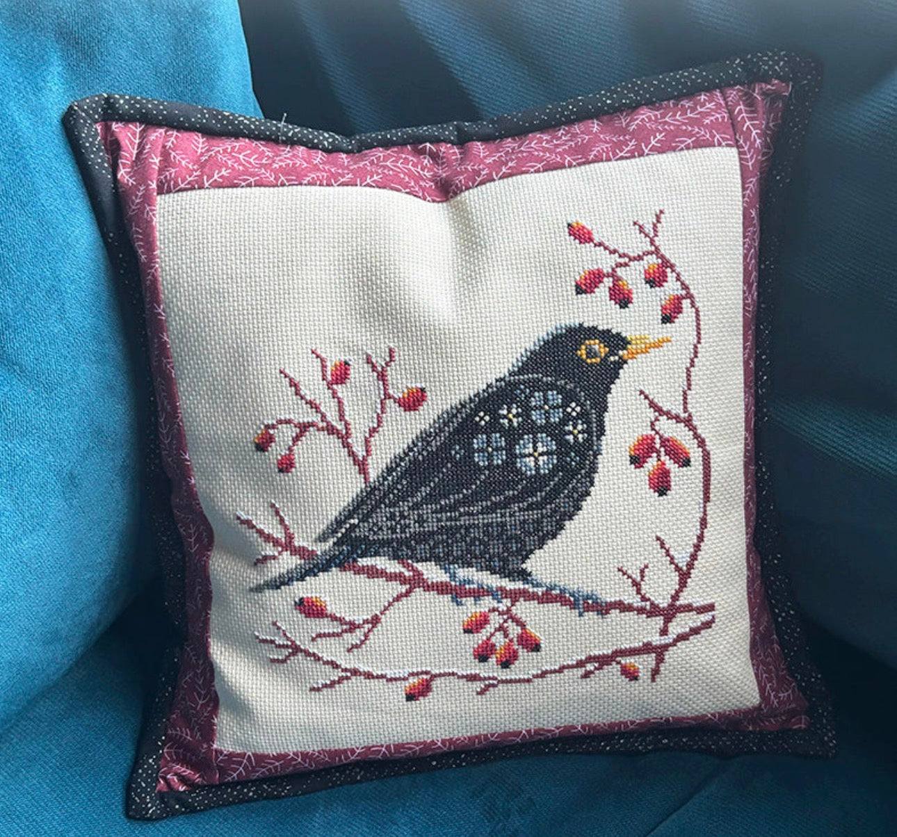 Blackbird at Dawn - Love Poppet
