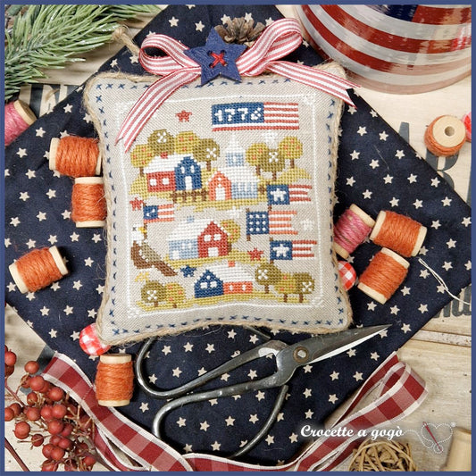 Patriotic Tiny Village - Crocette a gogo