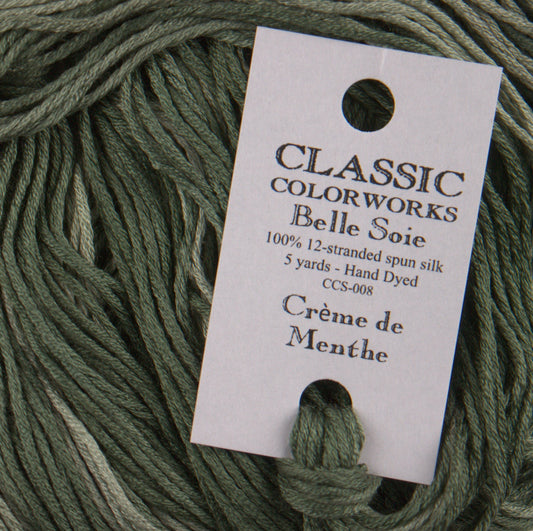 Creme de Menthe (CCS-008) - Belle Soie Silk Floss