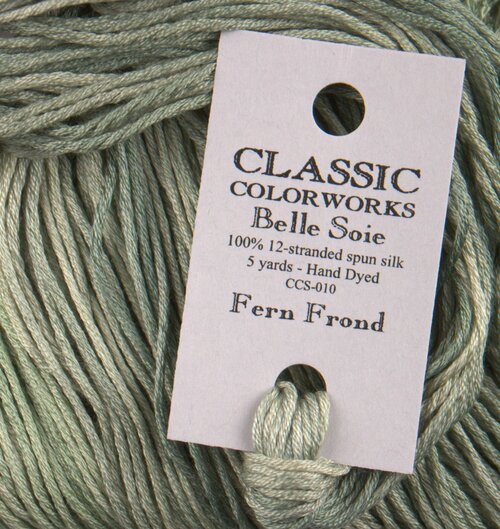 Fern Frond (CCS-010) - Belle Soie Silk Floss