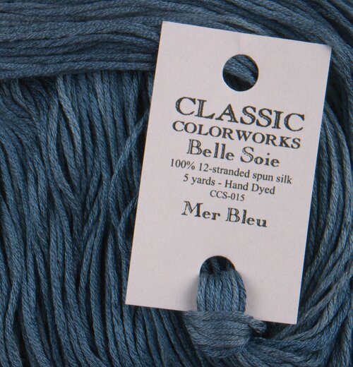 Mer Bleu (CCS-015) - Belle Soie Silk Floss