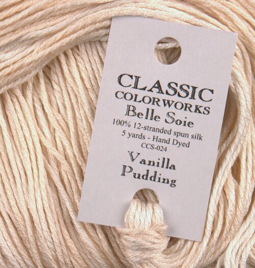 Vanilla Pudding (CCS-024) - Belle Soie Silk Floss