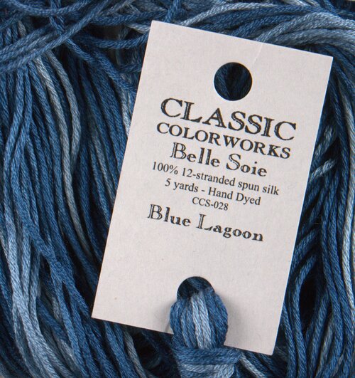 Blue Lagoon (CCS-028) - Belle Soie Silk Floss