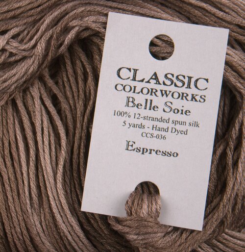 Espresso (CCS-036) - Belle Soie Silk Floss