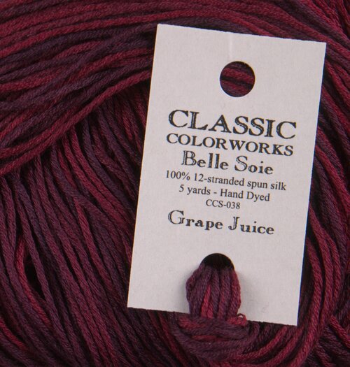 Grape Juice (CCS-038) - Belle Soie Silk Floss
