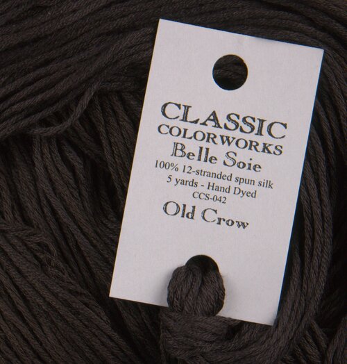 Old Crow (CCS-042) - Belle Soie Silk Floss