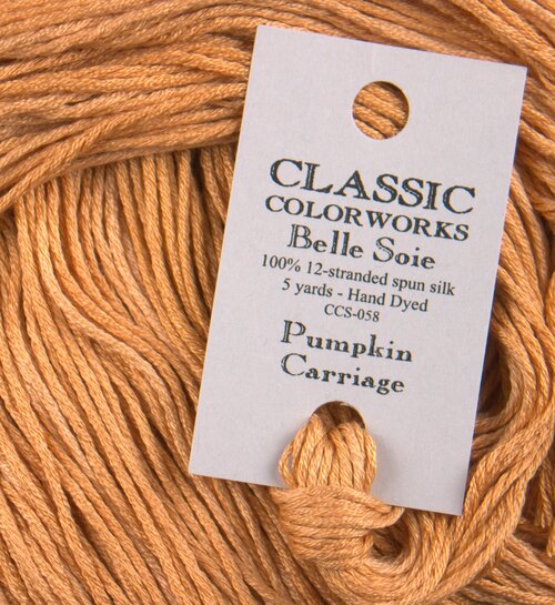 Pumpkin Carriage (CCS-058) - Belle Soie Silk Floss