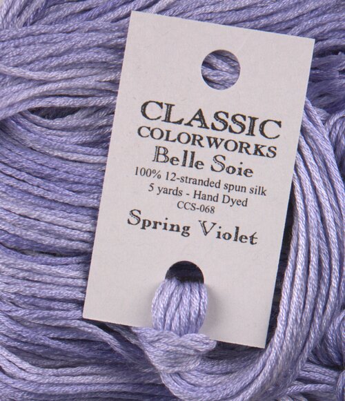 Spring Violet (CCS-068) - Belle Soie Silk Floss