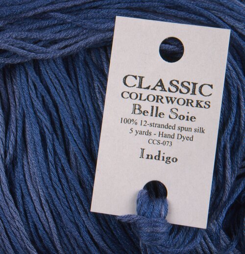 Indigo (CCS-073) - Belle Soie Silk Floss
