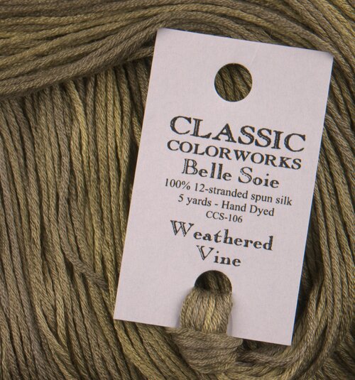 Weathered Vine (CCS-106) - Belle Soie Silk Floss