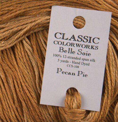 Pecan Pie (CCS-108) - Belle Soie Silk Floss