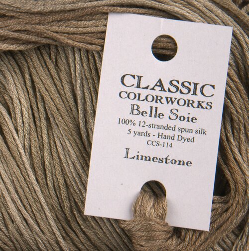 Limestone (CCS-114) - Belle Soie Silk Floss