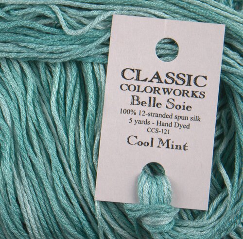 Cool Mint (CCS-121) - Belle Soie Silk Floss