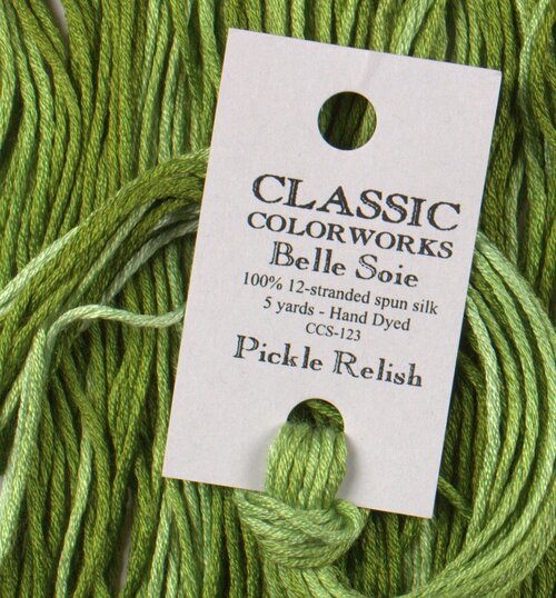 Pickle Relish (CCS-123) - Belle Soie Silk Floss